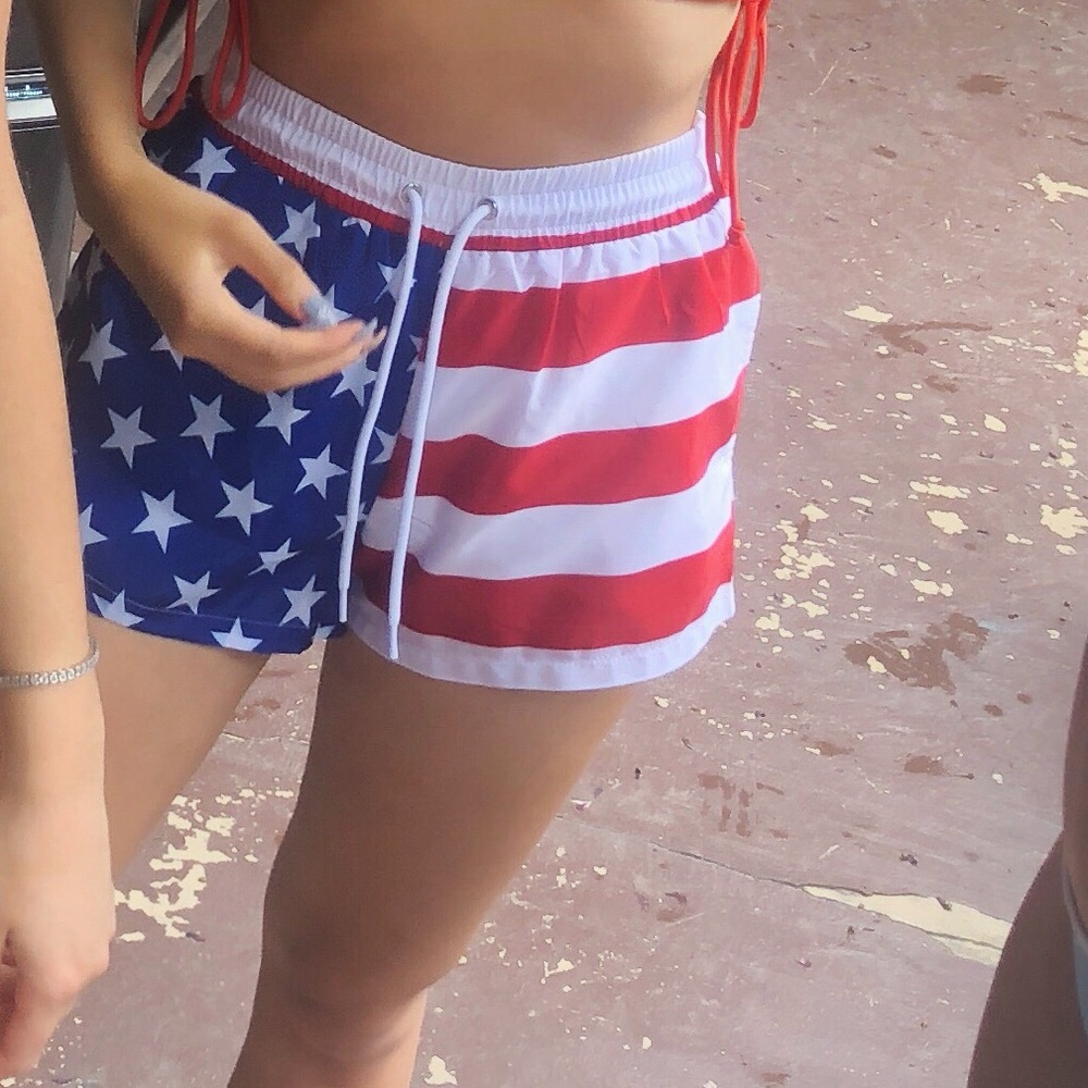 4th of july america swimshorts!